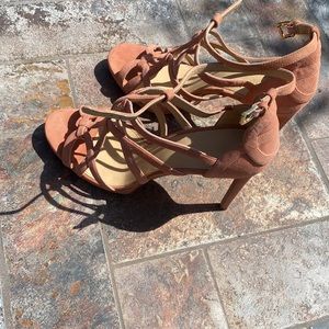 Michael Kors strapped stiletto heels.